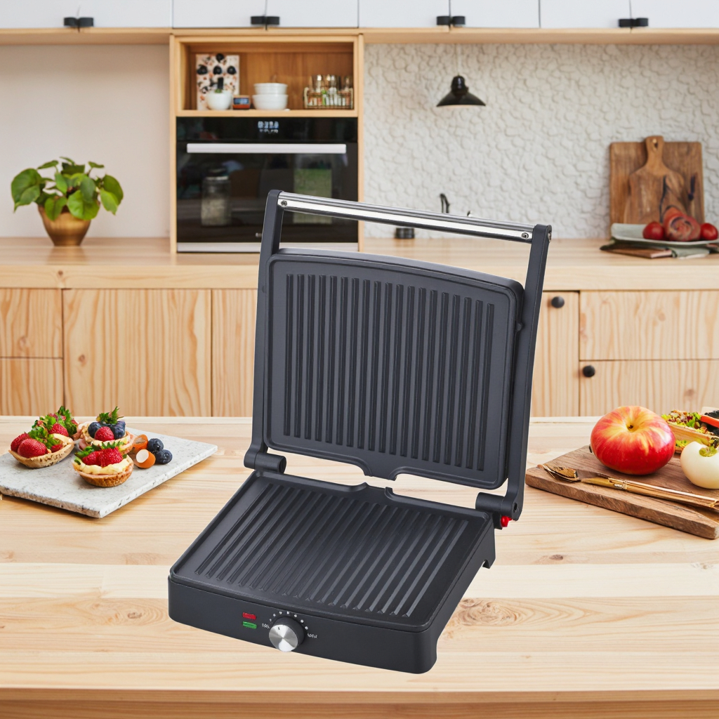 HL-601 Contact Grill: Non-Stick and Easy Cleaning